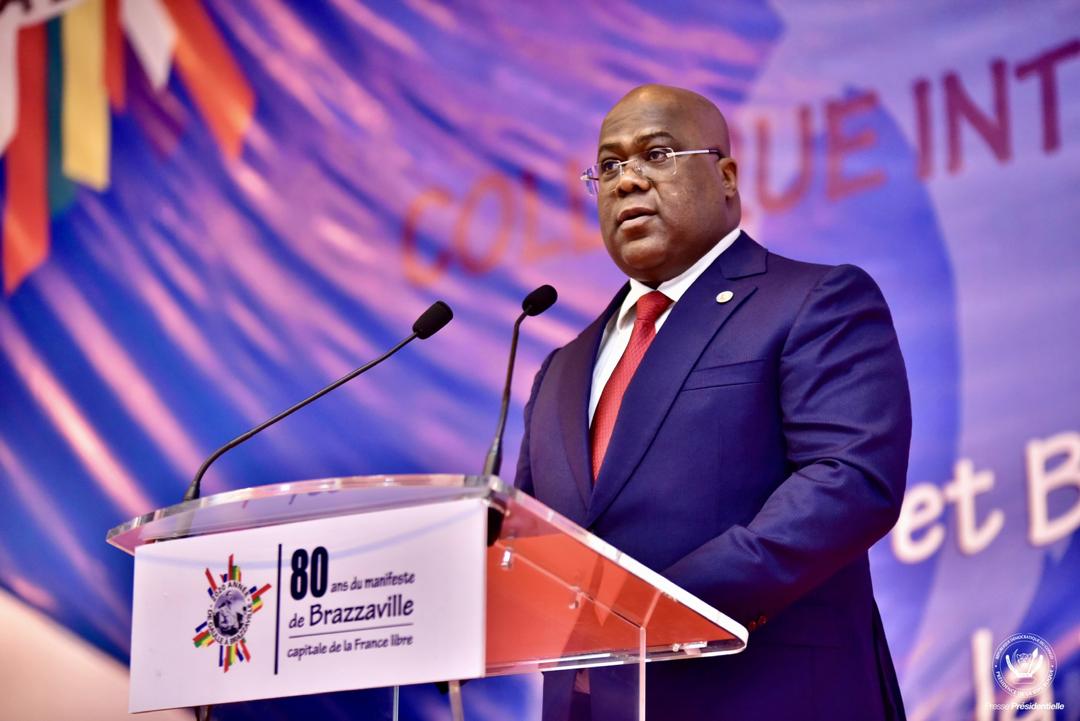 Adresse du président a Brazza_photo presidence