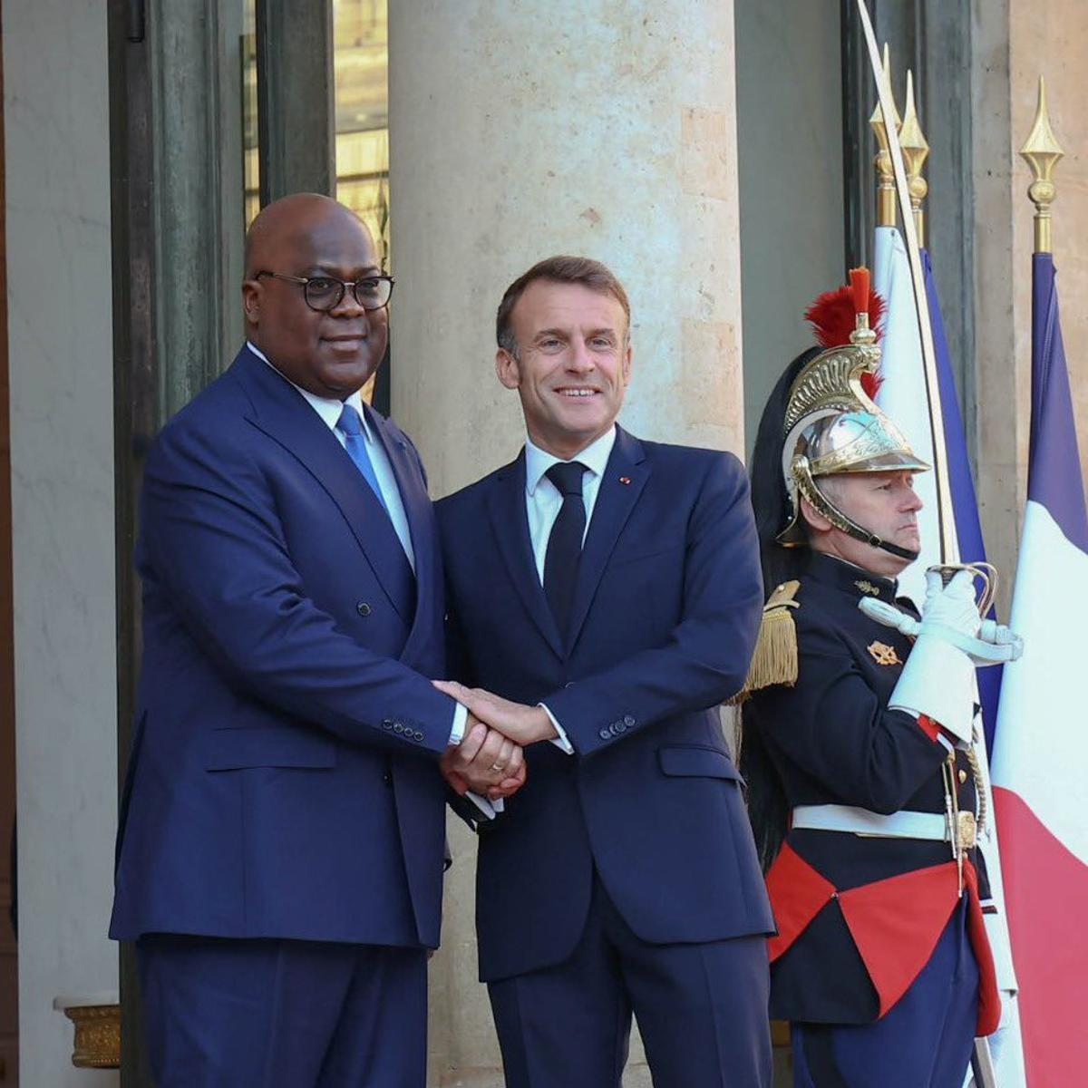 Tshisekedi et Macron