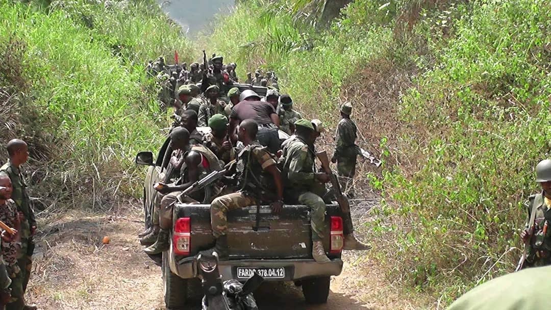 Patrouille FARDC