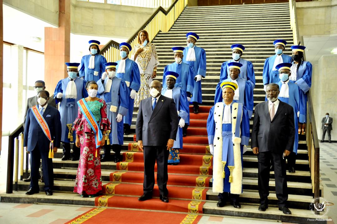 LE PRESIDENT DE LA REPUBLIQUE FELIX ANTOINE TSHISEKEDI A REÇU LE SERMENT DU PROCUREUR GÉNÉRAL PRES LA COUR CONSTITUTIONNELLE, 02 juin Presse présidentielle