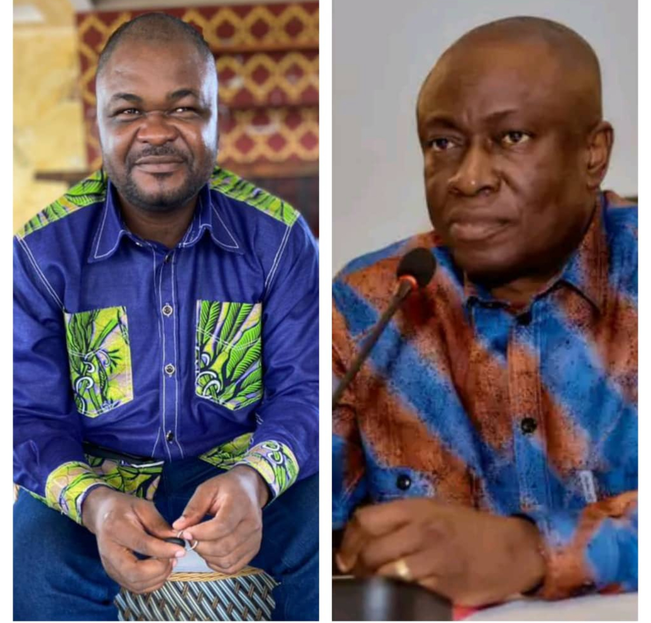 Génie Kande et Augustin Kabuya