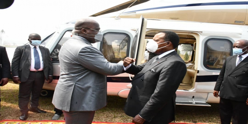 Félix Tshisekedi à Brazzaville