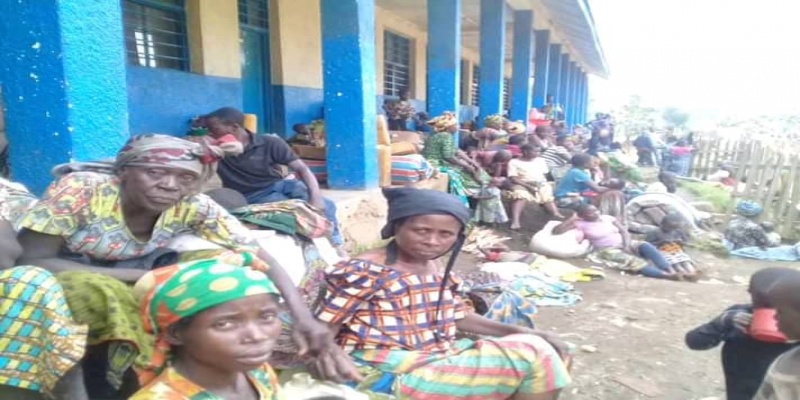 Masisi déplacées dues aux affrontements_photo des droits tiers