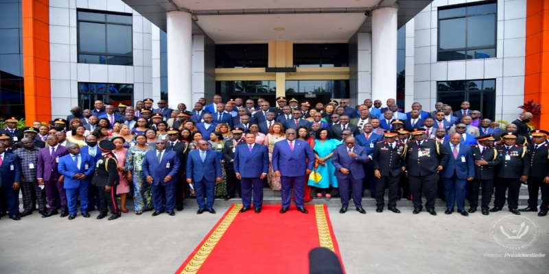 Félix Tshisekedi préside la fin de la 6ème session ordinaire et la 4ème session spéciale au CHESD