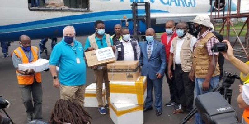 le Nord-Kivu réceptionne son premier lot du vaccin Astrazeneca_photo des droits tiers