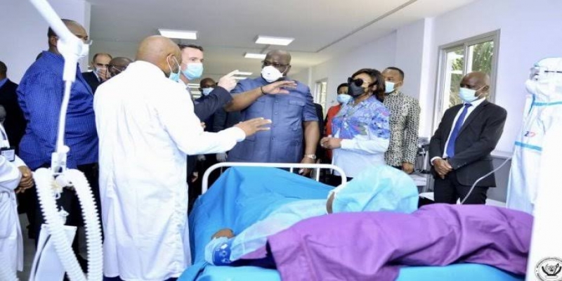 Felix TSHISEKEDI visite Codiv_19_Photo tiers