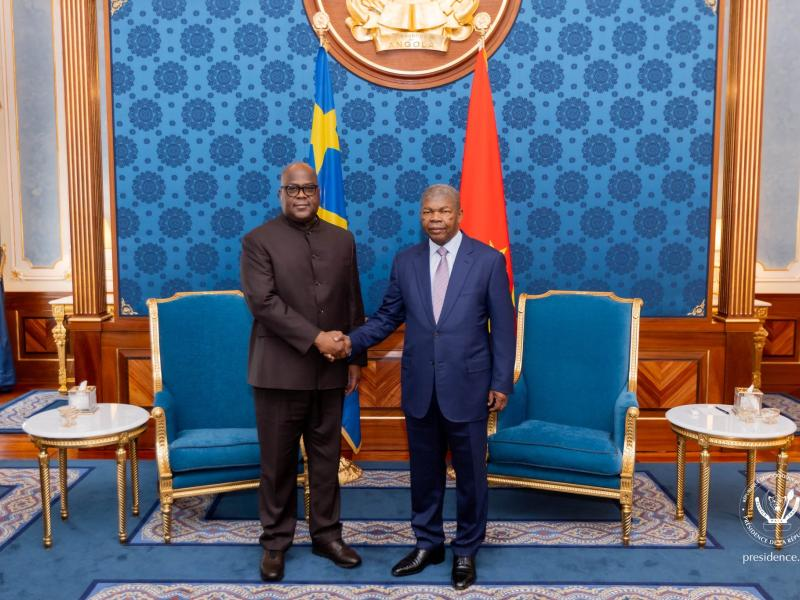 Tshisekedi et Lourenço