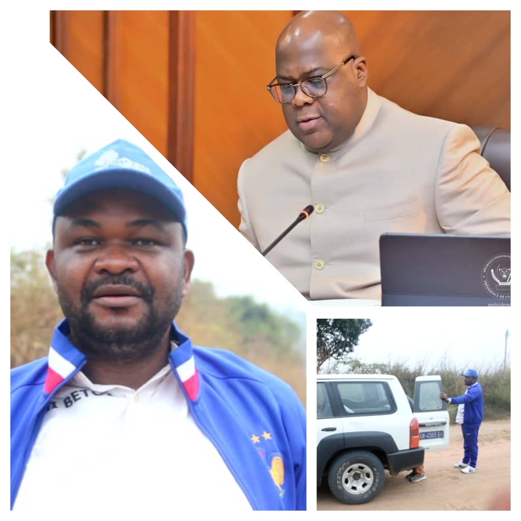 Génie Kande sur la route Kga-MJM