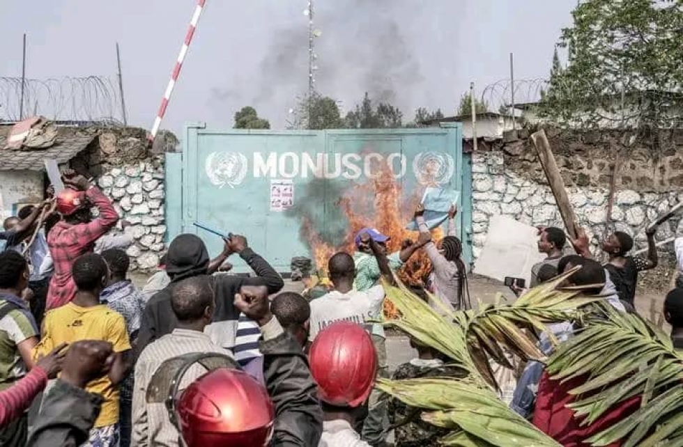 Fusillade de Goma : les corps des victimes en décomposition