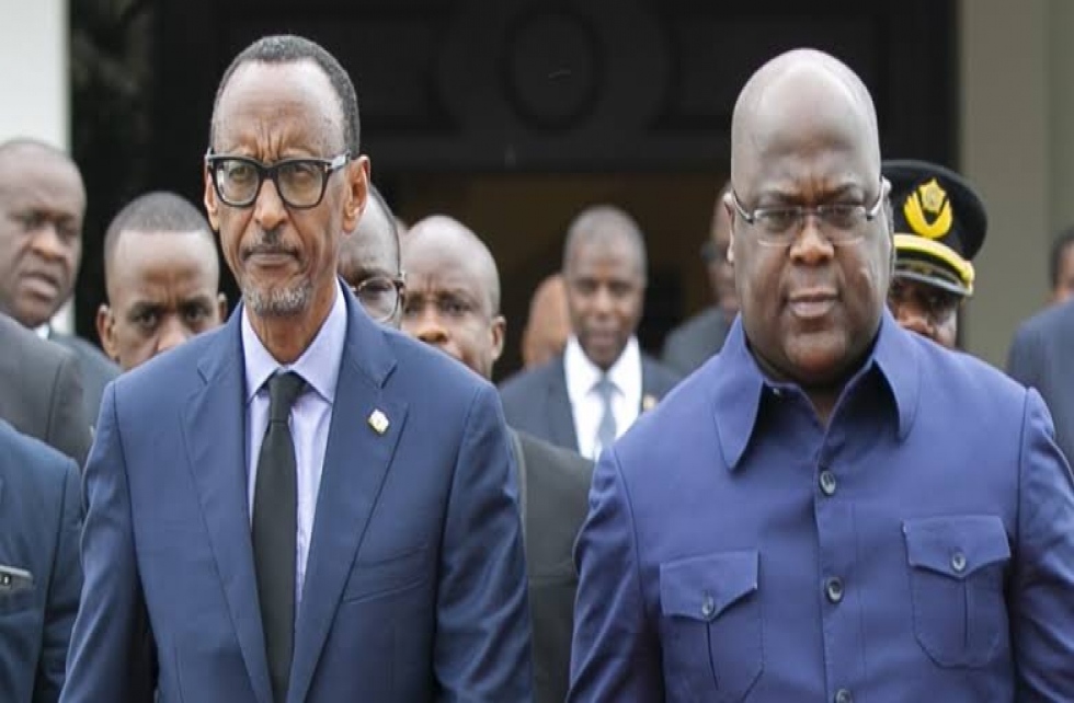 Tshisekedi et Kagame