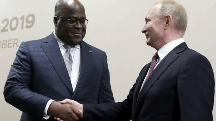 Tshisekedi et Poutine
