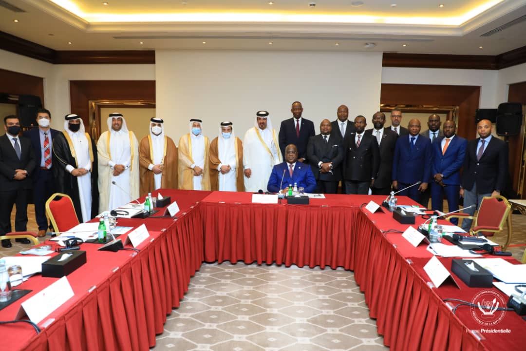 Doha : Tshisekedi présente aux investisseurs qataris,