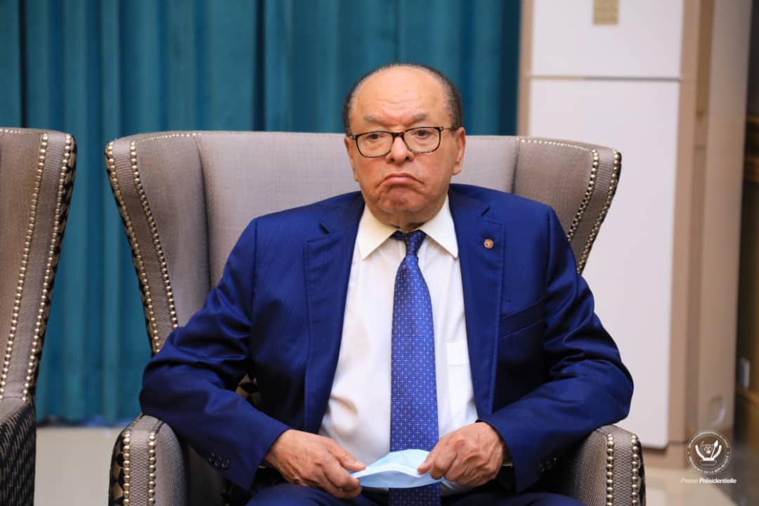 Léon Kengo Wa Ndondo aux consultations_Photo présidence