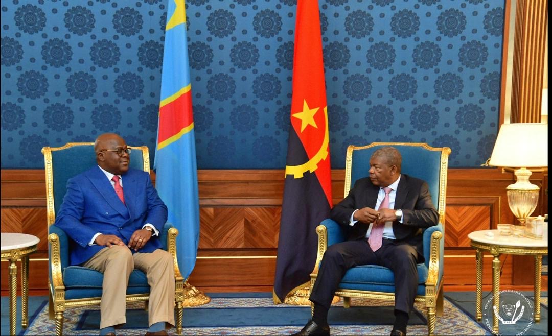 Tshisekedi et Lourenço